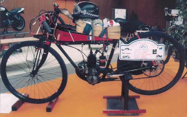 Moto Rovin 100cc. Année 1922. Evreux 1992.